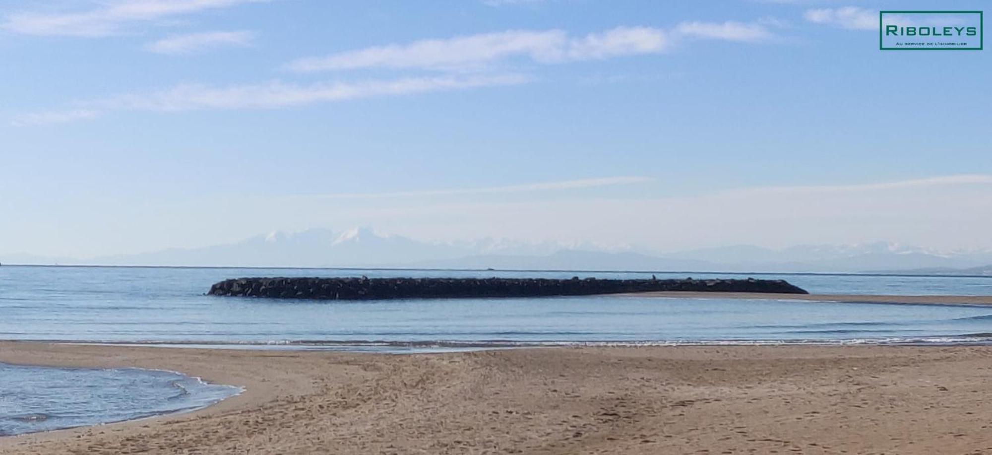 Superbe T3 Climatise Avec Wifi A 400M De La Plage Vias Exterior foto